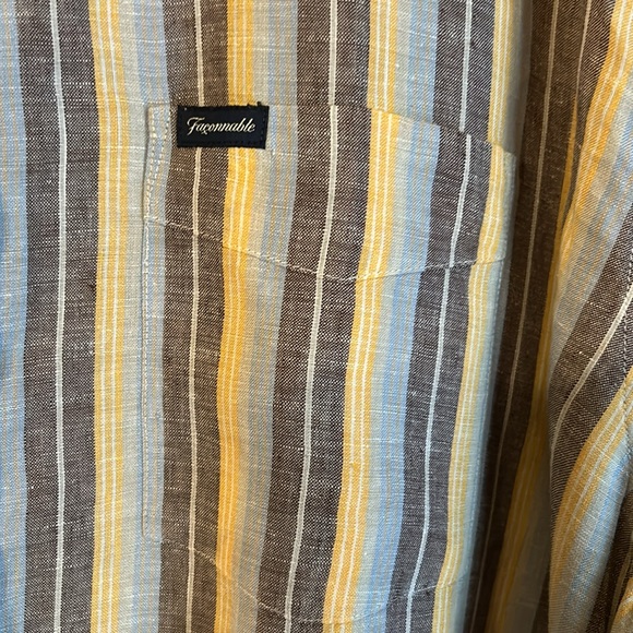 Faconnable Relaxed Fit  men’s long sleeve shirt,size XXL. - Picture 6 of 9